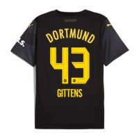 Borussia Dortmund Jamie Bynoe-Gittens #43 Udebanetrøje 2024-25 Kortærmet